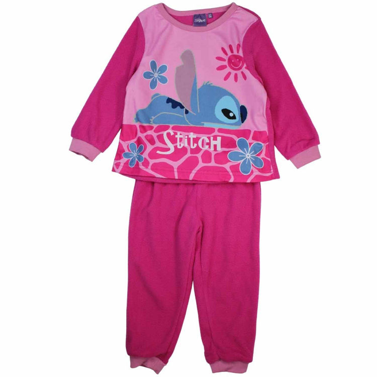 Picture of LIL222275P - - STITCH THERMAL FLEECE PYJAMA(3-9 YEAR